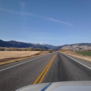 On my way to yellowstone