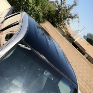 Vinyled my roof today...