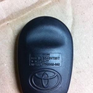 Upgraded Security Key Fob - back