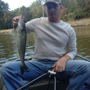 4 lb walleye my buddy caught this evenin