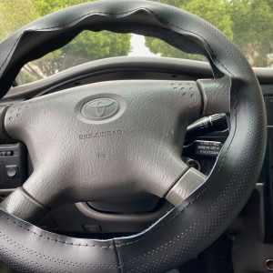steering leather wrap