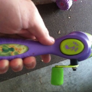 Ben's new fishing pole