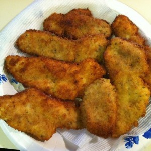 Homemade chicken fingers!