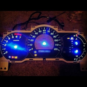 Repaired a couple of burnt pads and installed all new lights...