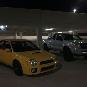 Me and my friends WRX