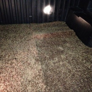 Just put in extra carpet leftover from my grandpas house. Not too bad. Now 