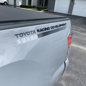 Custom TRD Japan Bed Decal