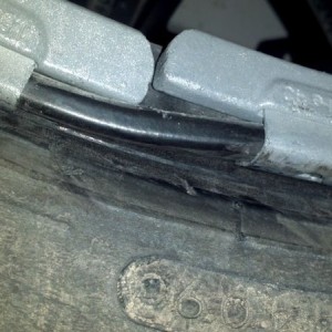 Brand new rims busted. x2
