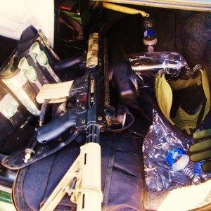 other view of pball gun