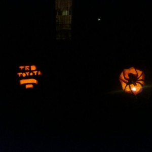 guess which one i carved! tis the season!