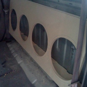 glueing custom box for 2002 double cab