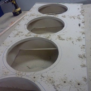 screwing and filling