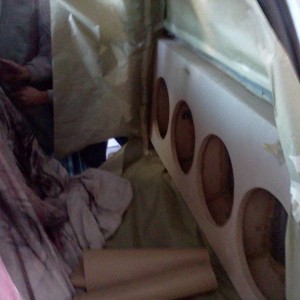 custom sub box 2002 double cab tacoma bed liner install
