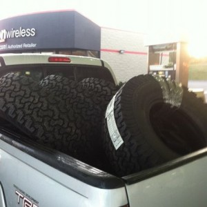 295/75r16 going on friends '11 FJ today