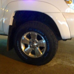 New tires, Billie 5100's, and Rear TSB