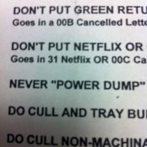 Lol @ "never power dump"
