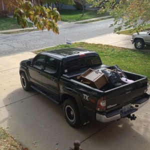 City boy truck use. Hauled a load to Goodwill.