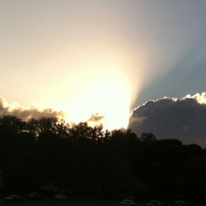 Lighting the way to the weekend!