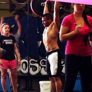 Barbells for boobs.