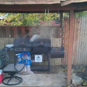 My smokin set up