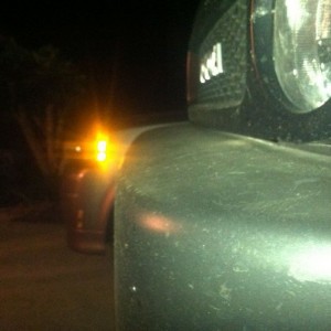 '11 fj bumper even with hood on '05 scion DB