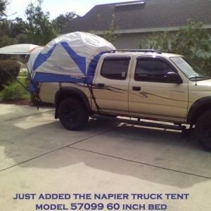 Napier Truck Tent