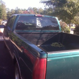 My doctor's truck...