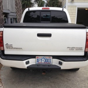 white prerunner satoshi grille black headlight mod