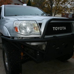 Lifted and new bumper