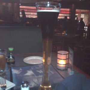 Half yard black and blue. Love yard house :D
