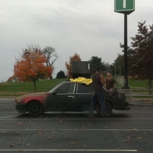 I think they need a truck!