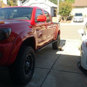 You don't realize just how shiny it is until you see the reflection...