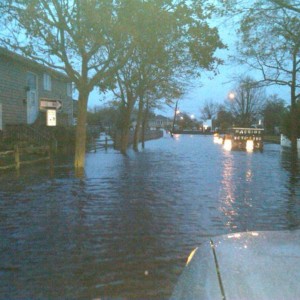 Up to bottom of my doors and this is suppose to be the easy high tide cycle