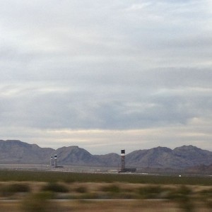 On my way to Vegas, right before state line. Anybody know what those are?