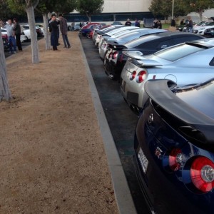 Cars and Coffee in Irvine this morning