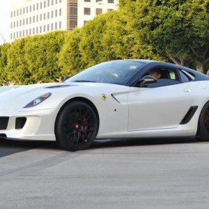 Irvine cars and coffee Ferrari 599