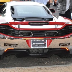 Irvine cars and coffee mclaren