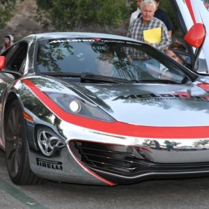 Irvine cars and coffee Mclaren