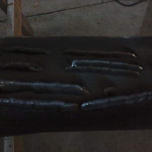 starting to weld