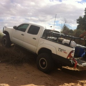 Backed into camp, the hard way