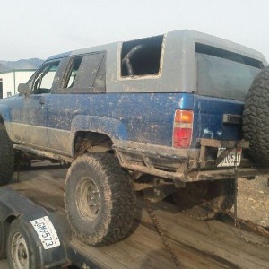 Brothers 4runner wad recovered last night. Mostly cosmetic damage as far as