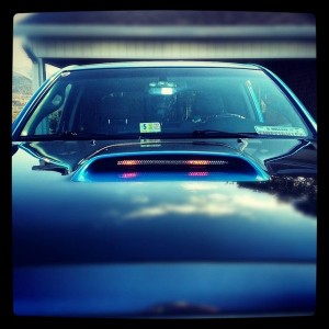 knight rider light installed