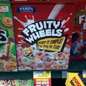 Damn cheap. Super cereal.