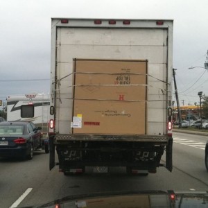 Shouldn't the box go inside? Haha