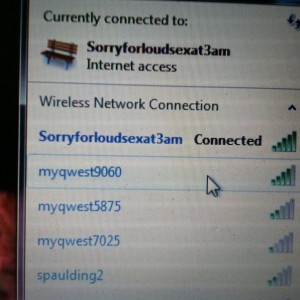 Our wifi name