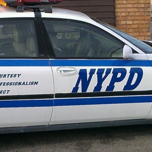 Must be for a movie set. Still parked down the block from my work. Even has