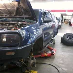 lowered