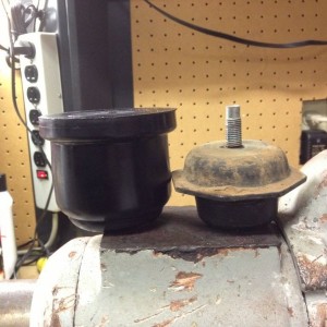 Old front bumps vs new ones.
