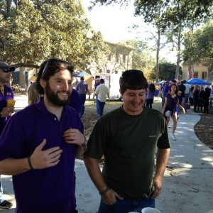 123ROBERTELEE and Honey badger at the LSU game