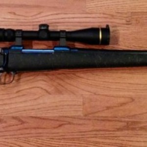 Just picked up the wife's Xmas present (new deer rifle). ...Or one of 